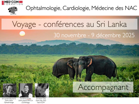 2025 - Voyage - Conférences Sri Lanka - accompagnant